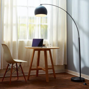 Brightloom Metal Arc Standing Floor Lamp – Round / 7 Feets