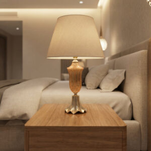 Glass Elegance – Single Glass Lamp