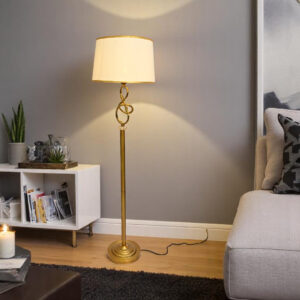 Aurentis Brass Floor Lamp