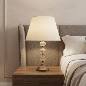 3-Ball Glass Elegance – Single Glass Lamp