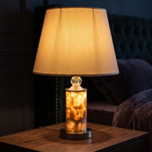 Pearl Glow – Mother Pearl Lamp – Single
