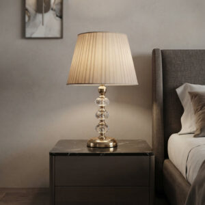 Crystal Trio – 3-Crystal Ball Lamp Single