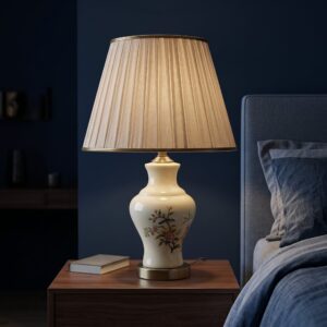 Classic Ivory – Porcelain Lamp – Single