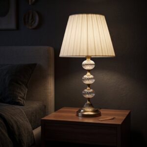 Crystal Sphere – 3 Glass Ball Lamp – Single