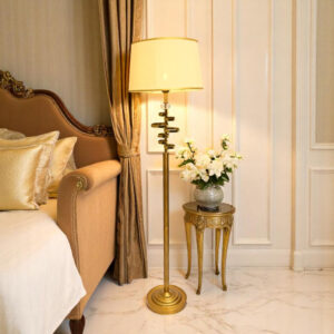 Halcyon Brass Floor Lamp